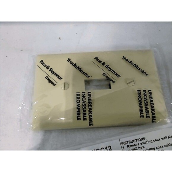 Lot of 16 New Light Switch Covers & CATV Jack Wall Plates - Picture 6 of 11